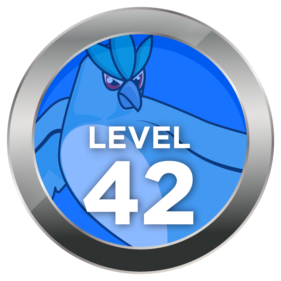 Level 42 Team Mystic 60 Shiny 4 4k Garchomp 4 1k Mew